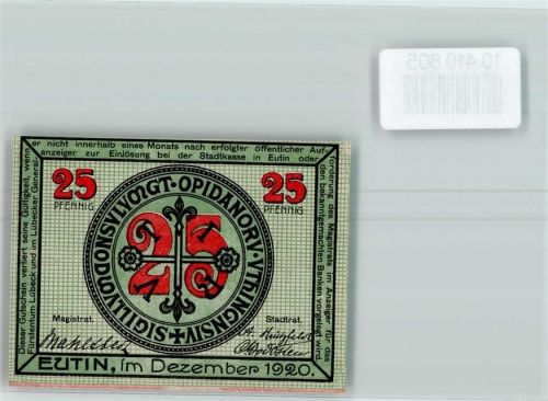 Eutin Notgeld