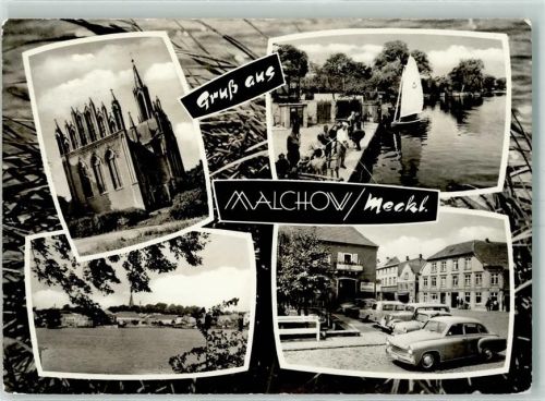 Malchow Kirche Angelplatz See