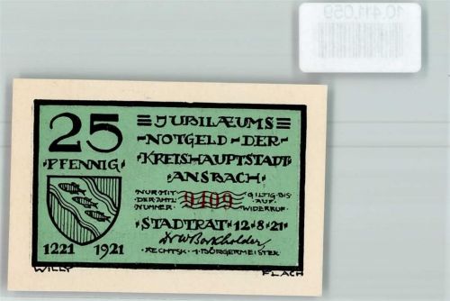 Ansbach Notgeld