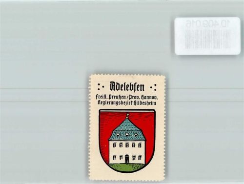 Adelebsen Vignette Wappen Kaffee Hag ca 1920-1940