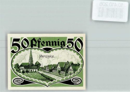 Herzlake Notgeld