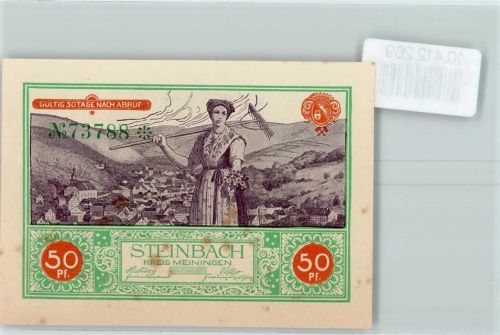 Steinbach Notgeld Bergmänner