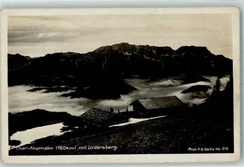 Obere Ahornalm Hüttenstempel