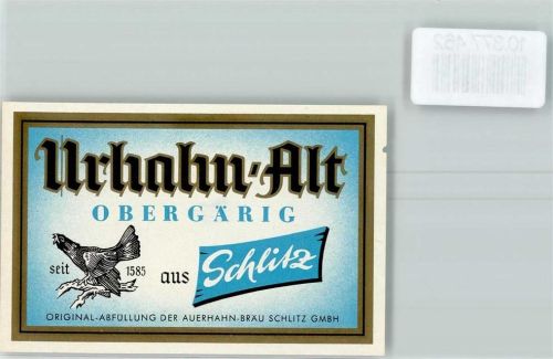 Schlitz Urhahn-Alt Auerhahn-Bräu