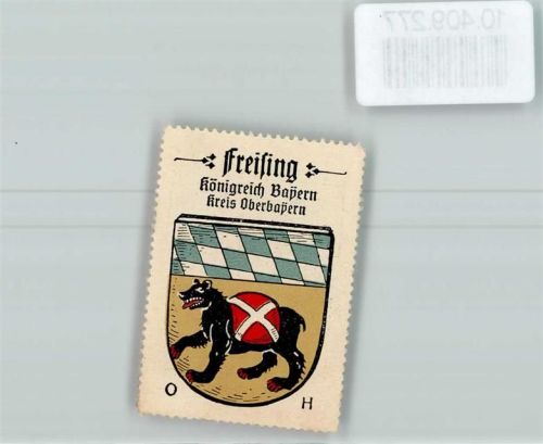 Freising Vignette Wappen Kaffee Hag ca 1920-1940