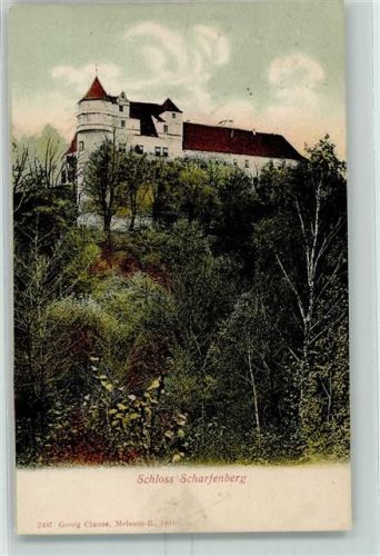 Meißen 1913 Schloß Scharfenberg
