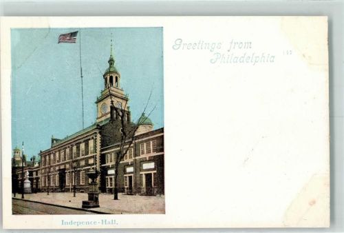 Philadelphia 1898 Indepence Hall AK