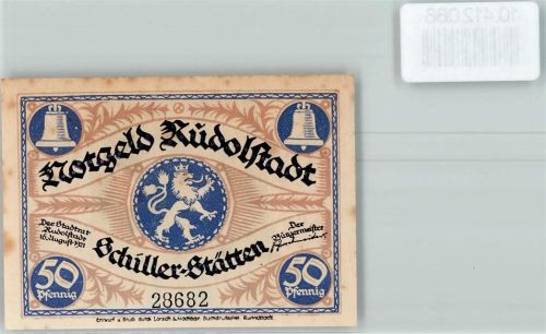 Rudolstadt Notgeld Glocke