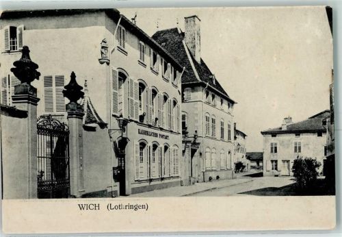Vic-sur-Seille 1916 Wich Kaiserl. Postamt
