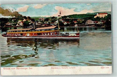 Starnberg Starnberger See Dampfer Luitpold