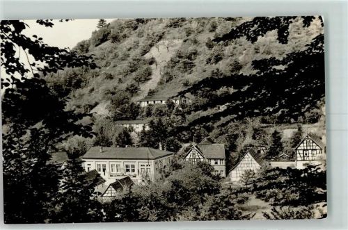 Tautenburg Blick auf das Betriebsferienlager Philipp Müller des VEB Braunkohlenwerk Profen