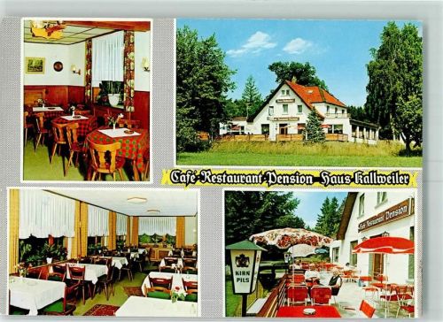Bad Sobernheim Cafe Restaurant Pension Haus Kallweiler