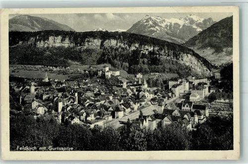 Feldkirch mit Gurtisspitze