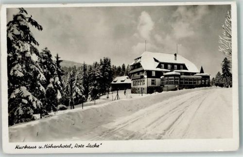 Forbach Kurhaus u. Höhenhotel Rote Lache Winter