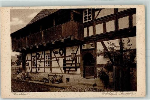 Rudolstadt Heimatmuseum Unterhasler Bauernhaus Eingang