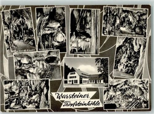 Warstein Tropfsteinhöhle Innenansicht