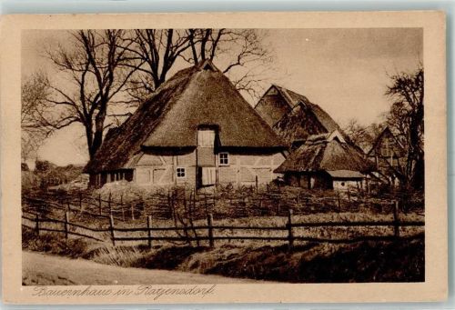 Altratjensdorf Bauernhaus Reetdach