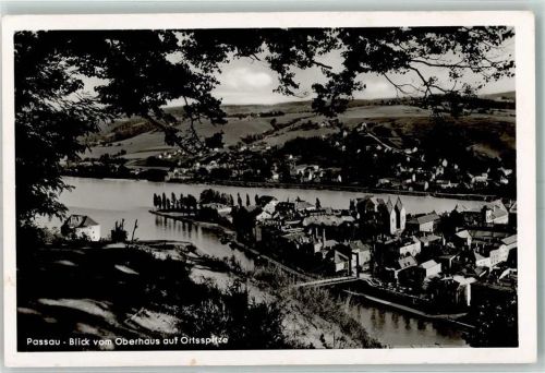 Passau Blick vom Oberhaus