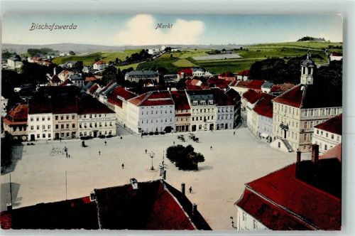 Bischofswerda Marktplatz Rathaus