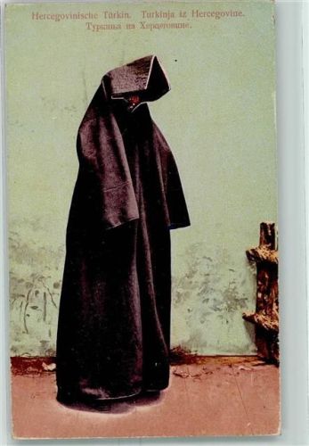Hercegovinische Türkin Burka Tracht Trachten Türkei