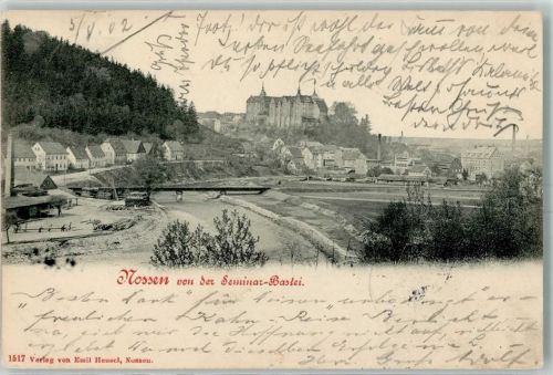 Nossen 1902 Schloß Nossen