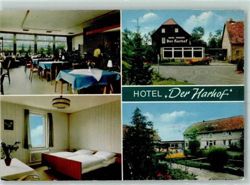 Ostharingen Hotel Harhof Gastraum Gästezimmer Park