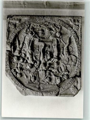 Dieburg Kreis und Stadtmuseum Schloss Fechenbach Altarstein aus dem Mithrasheiligtum