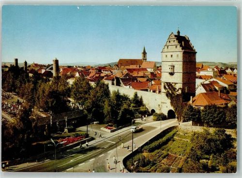 Bad Neustadt Stadtturm Auto