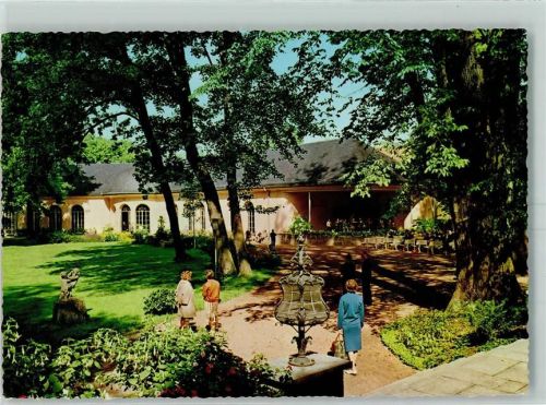 Bad Neustadt Kurpark mit Wandelhalle