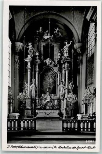St. Peter Barock-Kirche Hochaltar