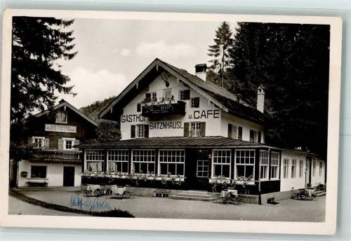 Kreuth Gasthaus Cafe und Metzgerei zum Batznhäusl