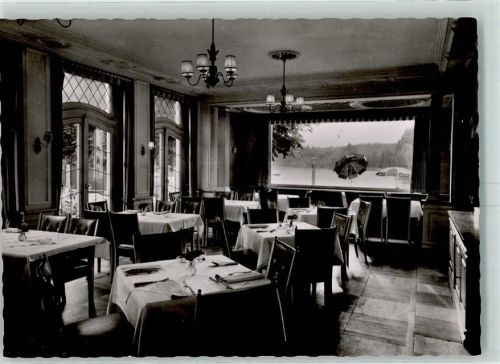 Lindenberg Waldseehotel Restaurant Blauer Saal Hotelstempel