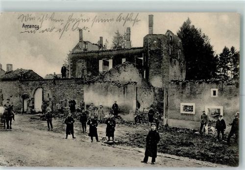 Arrancy 1915 Feldpost WK I