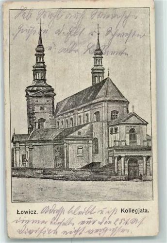Lowitsch 1915 Kirche Feldpost WK I