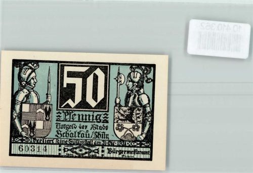 Schalkau Notgeld Ritter