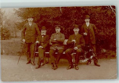 Bad Schmiedeberg 1914 Gruppenfoto Uniform