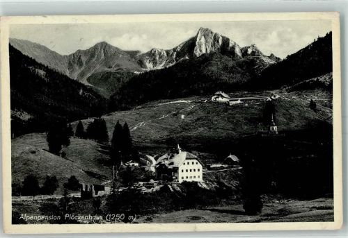 Plöckenhaus Alpenpension Gr. Paal Pic di Timaù Hüttenstempel