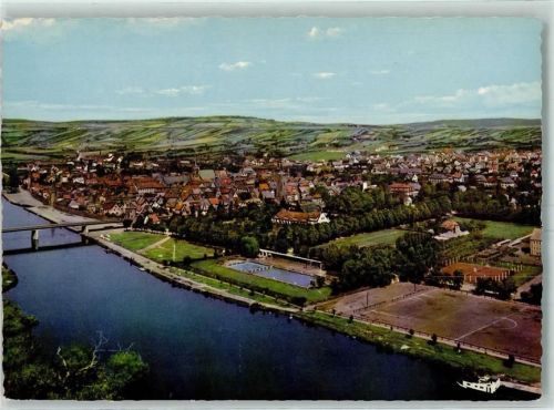 Karlstadt Main Schwimmbad Fußballplatz