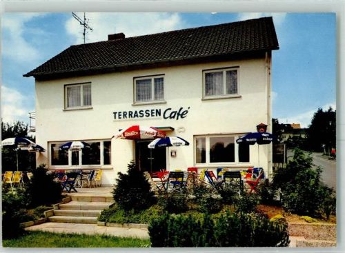 34626 W3579 Neukirchen , Knüllgeb - Terrassen-Cafe