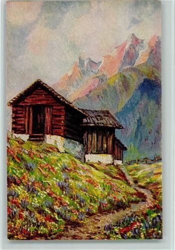 Nr. 1437 von Jahn - Gebirgseinsamkeit AK