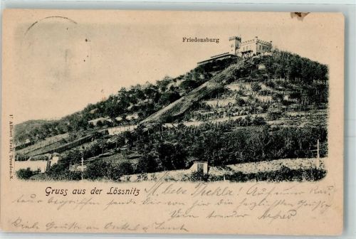 Lößnitz 1902 Friedensburg