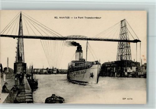 Nantes Le Pont Transbordeur 1915 AK