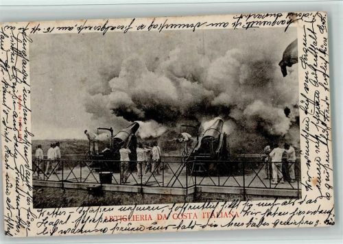 Artillerie Italien 1905 AK