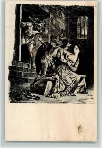 Gemälde von Delacroix - zu Goethes Faust - Theater