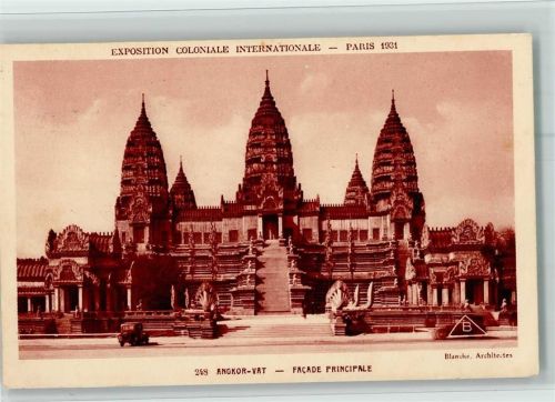 Exposition Coloniale 1931 - Facade Principale - Architektur