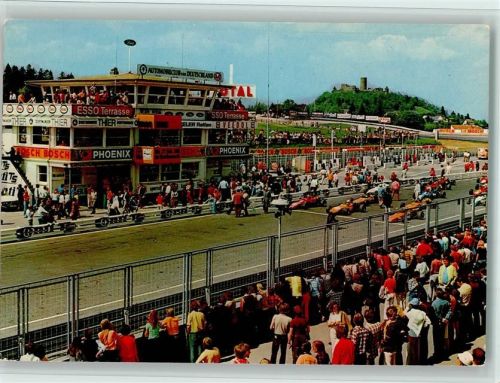 Nürburgring - Start der Autos ca 1975 AK
