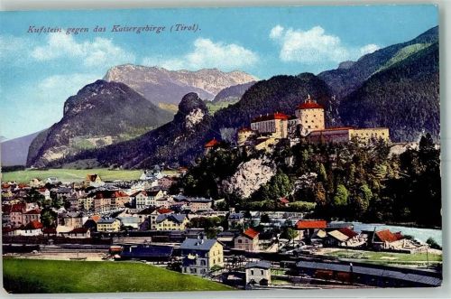 Kufstein 1914 Kaisergebirge Schloss