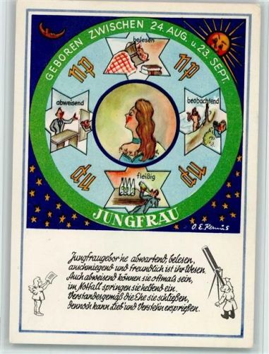 Die Jungfrau - gute Erhaltung