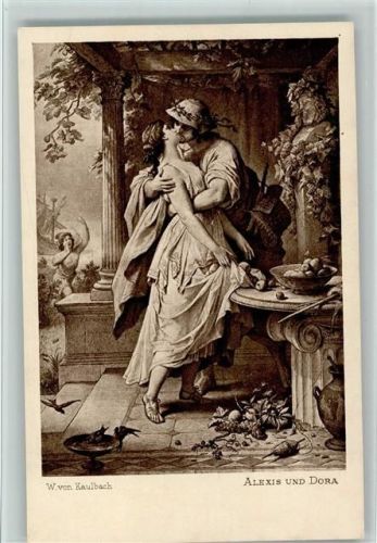 Wilhelm v. Kaulbach - Ackermann Serie 100 Nr. 1189 - Goethe Galerie, gute Erhaltung