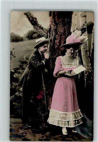 1911 Fotoverlag Serie 1889-2 - Liebesbrief lesen , gute Erhaltung